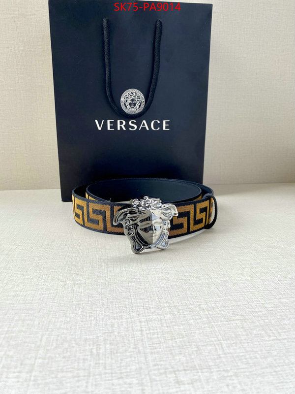 Belts-Versace best luxury replica ID: PA9014 $: 75USD