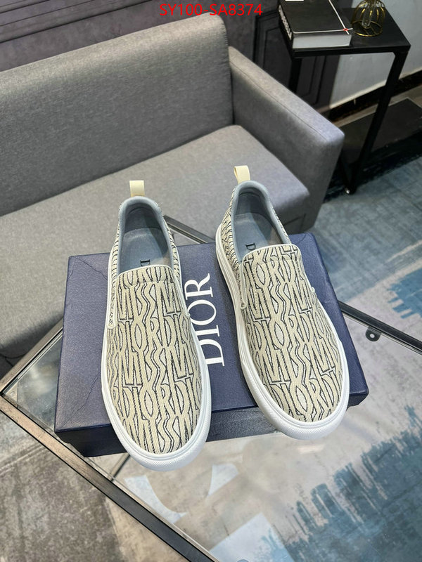 Men shoes-Dior fashion replica ID: SA8374 $: 100USD