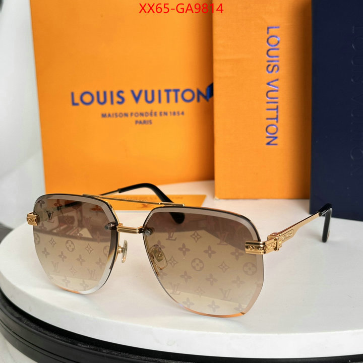 Glasses-LV perfect quality designer replica ID: GA9814 $: 65USD