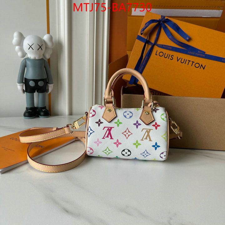 LV Bags(4A)-Speedy- cheap high quality replica ID: BA7730 $: 75USD,