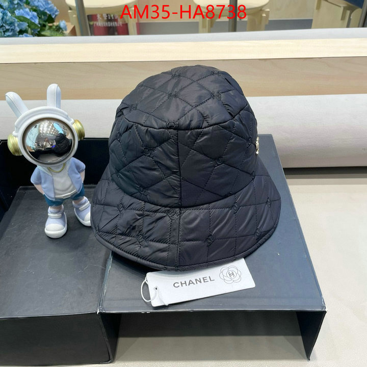 Cap (Hat)-Chanel fake high quality ID: HA8738 $: 35USD