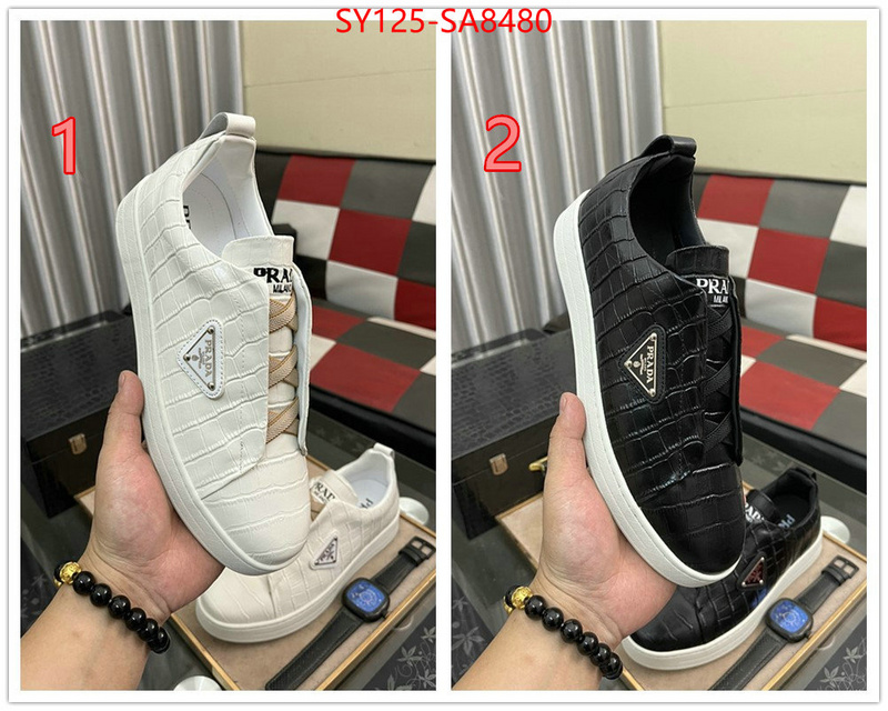 Men shoes-Prada 2024 replica wholesale cheap sales online ID: SA8480 $: 125USD