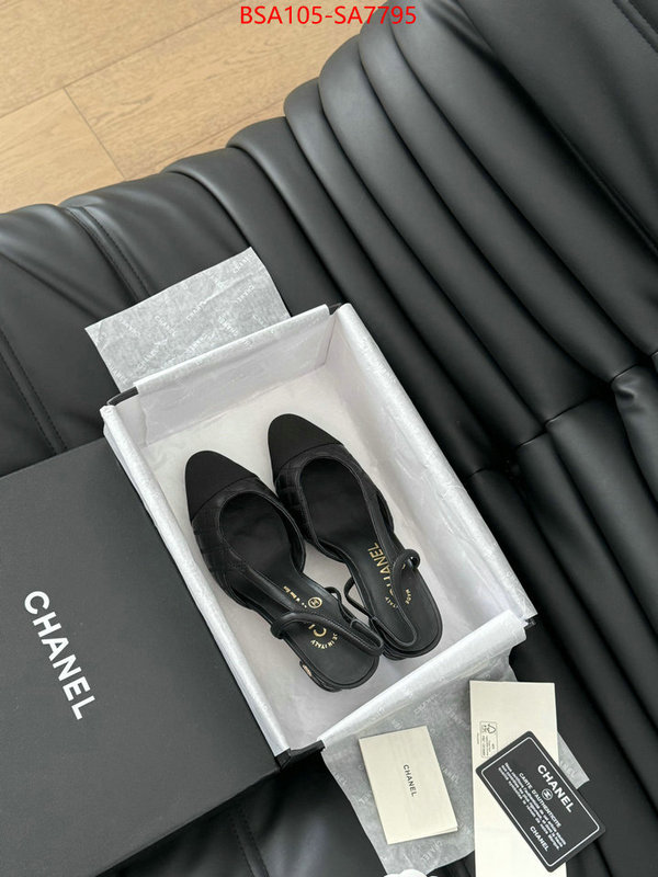 Women Shoes-Chanel best quality fake ID: SA7795 $: 105USD