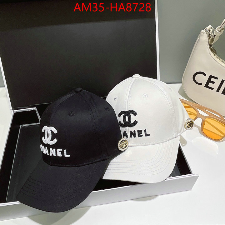 Cap (Hat)-Chanel aaaaa+ replica ID: HA8728 $: 35USD