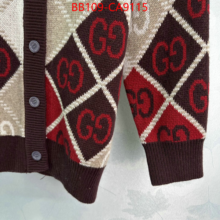 Clothing-Gucci best fake ID: CA9115 $: 109USD