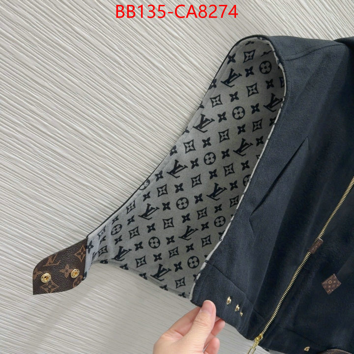 Clothing-LV fake designer ID: CA8274 $: 135USD