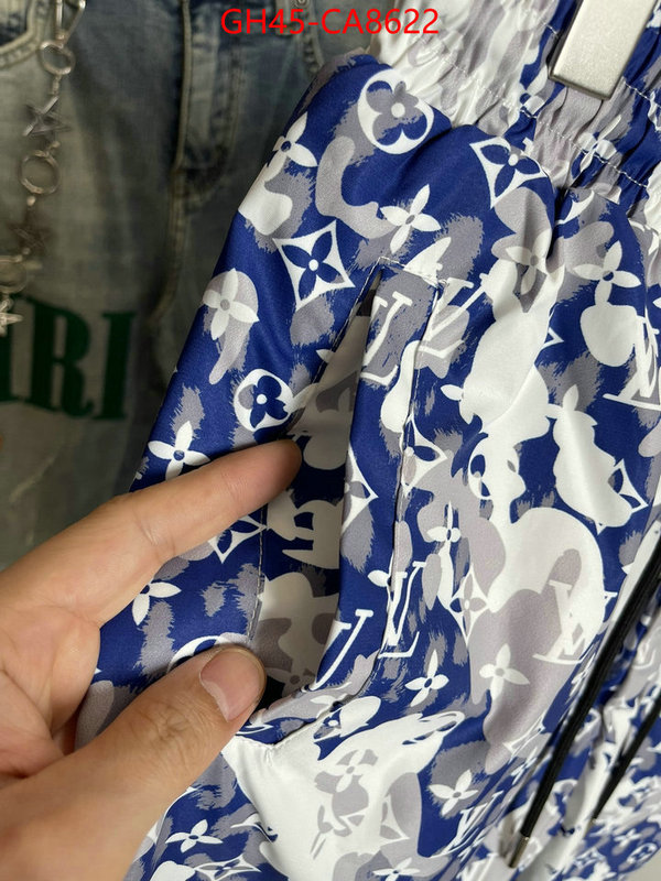 Beach Shorts-LV best wholesale replica ID: CA8622 $: 45USD