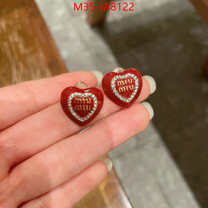 Jewelry-Miu Miu what 1:1 replica ID: JA8122 $: 35USD