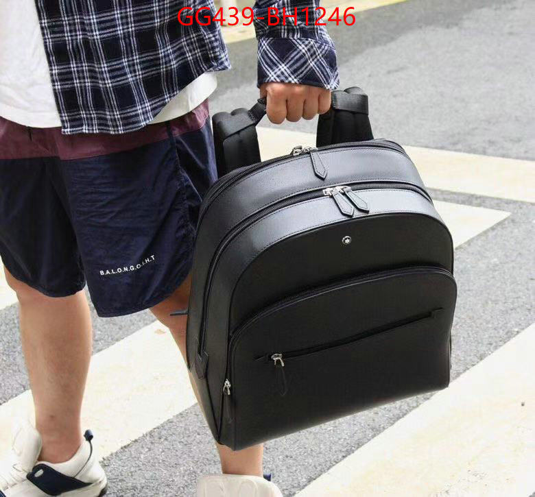 Montblanc Bags(TOP)-Backpack- aaaaa+ quality replica ID: BH1246 $: 439USD,