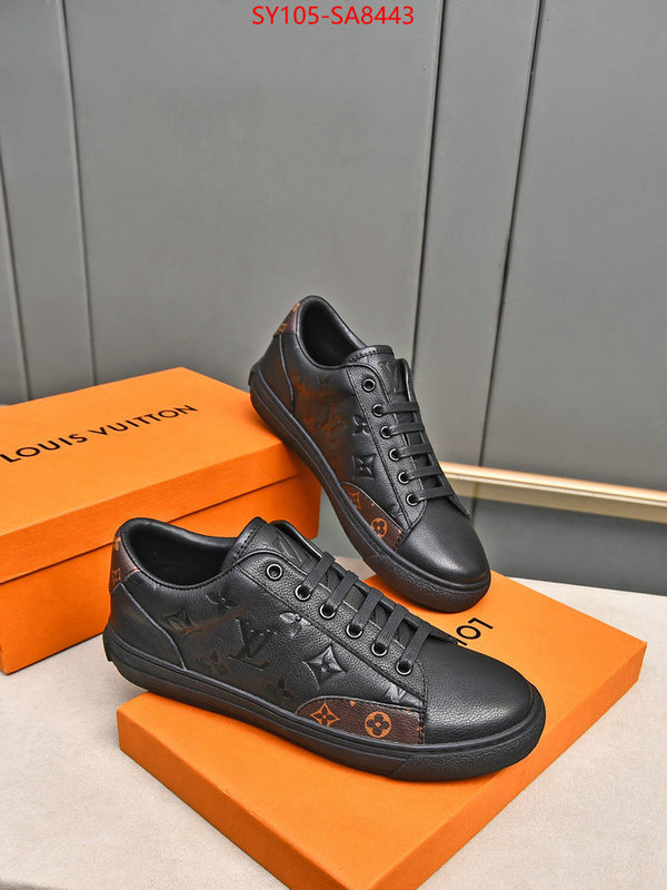 Men Shoes-LV top quality fake ID: SA8443 $: 105USD