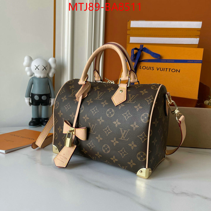 LV Bags(4A)-Speedy- 2024 perfect replica designer ID: BA8511 $: 89USD,