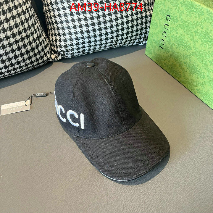 Cap(Hat)-Gucci knockoff highest quality ID: HA8774 $: 39USD