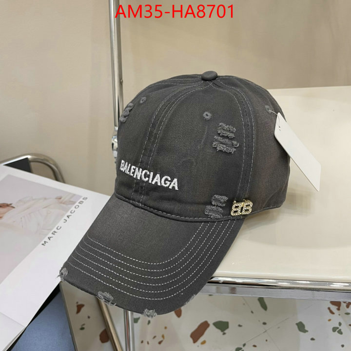 Cap(Hat)-Balenciaga high quality customize ID: HA8701 $: 35USD