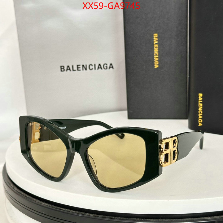 Glasses-Balenciaga wholesale designer shop ID: GA9745 $: 59USD