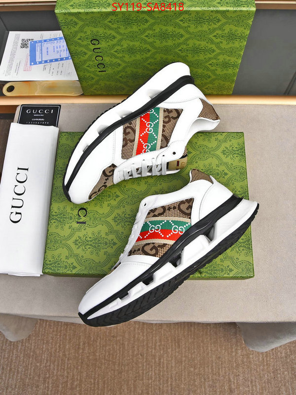 Men Shoes-Gucci luxury cheap replica ID: SA8418 $: 119USD