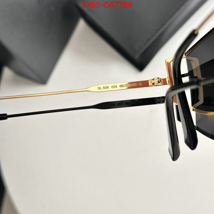 Glasses-YSL what are the best replica ID: GA7784 $: 65USD