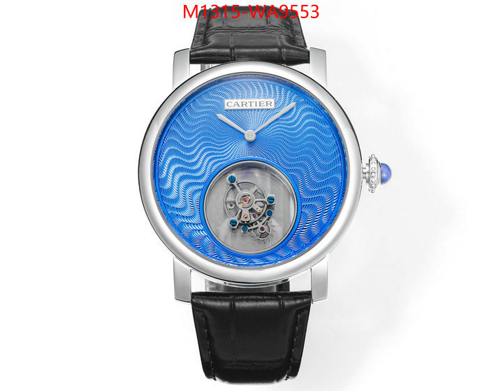 Watch(TOP)-Cartier aaaaa+ replica ID: WA9553 $: 1315USD