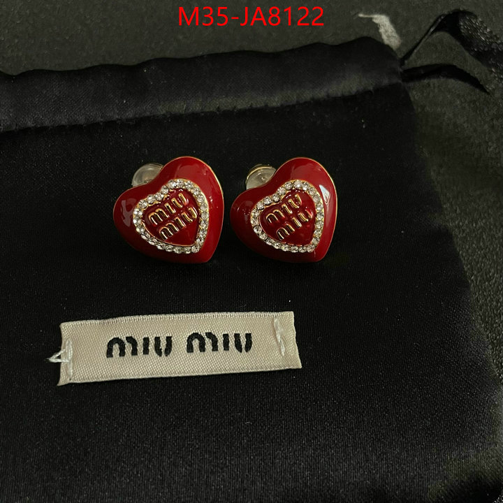 Jewelry-Miu Miu what 1:1 replica ID: JA8122 $: 35USD