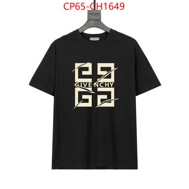 Clothing-Givenchy best replica quality ID: CH1649 $: 65USD