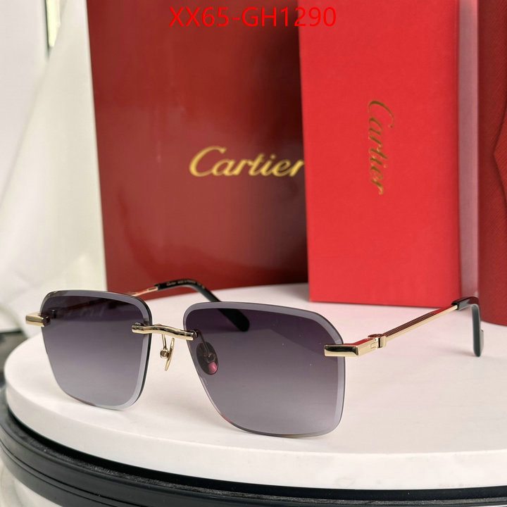 Glasses-Cartier wholesale 2024 replica ID: GH1290 $: 65USD