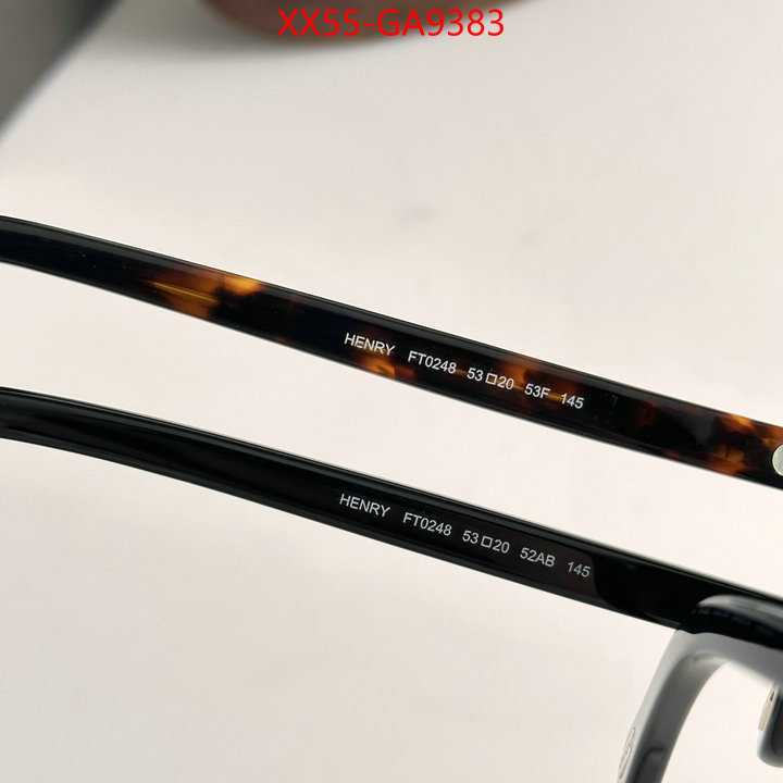 Glasses-Tom Ford top fake designer ID: GA9383 $: 55USD