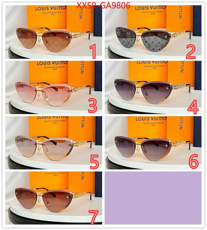 Glasses-LV aaaaa+ quality replica ID: GA9806 $: 59USD