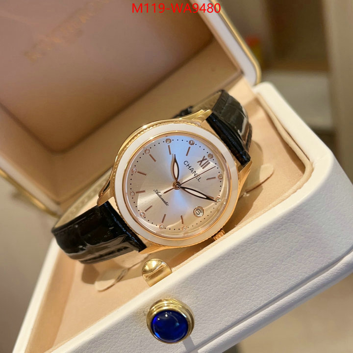 Watch(4A)-Chanel fake ID: WA9480 $: 119USD