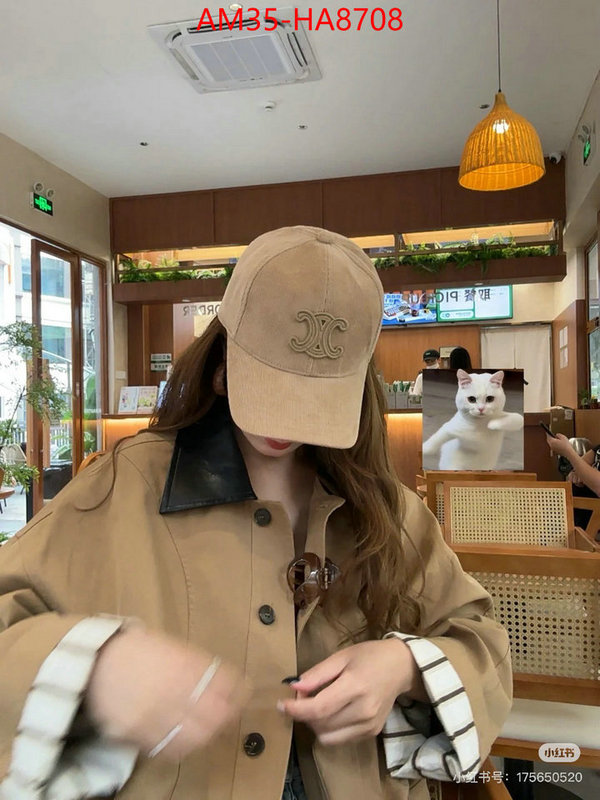 Cap(Hat)-Celine high quality replica ID: HA8708 $: 35USD