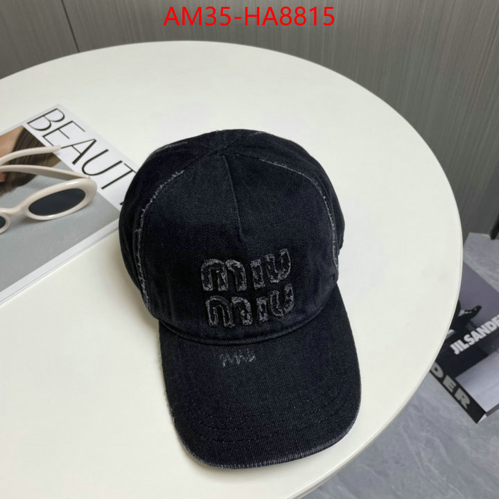 Cap(Hat)-Miu Miu best site for replica ID: HA8815 $: 35USD