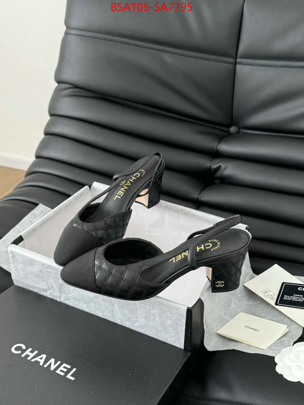 Women Shoes-Chanel best quality fake ID: SA7795 $: 105USD