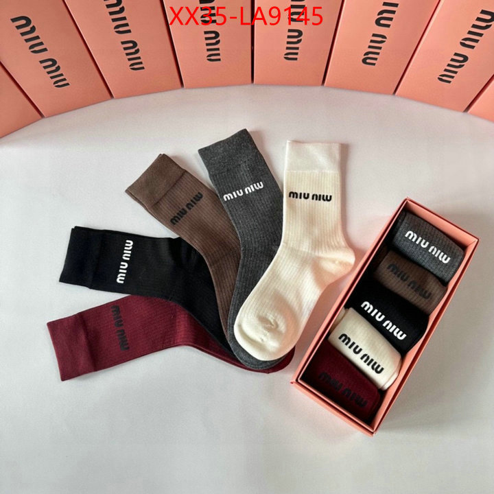 Sock-Miu Miu store ID: LA9145 $: 35USD