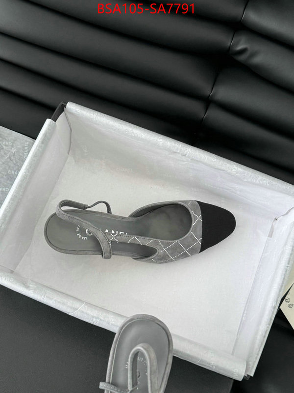 Women Shoes-Chanel aaaaa+ replica designer ID: SA7791 $: 105USD