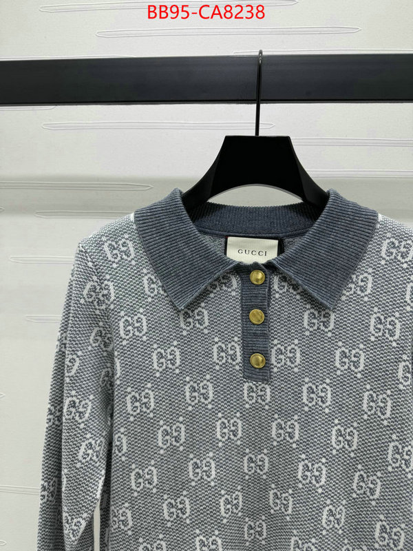 Clothing-Gucci customize best quality replica ID: CA8238 $: 95USD