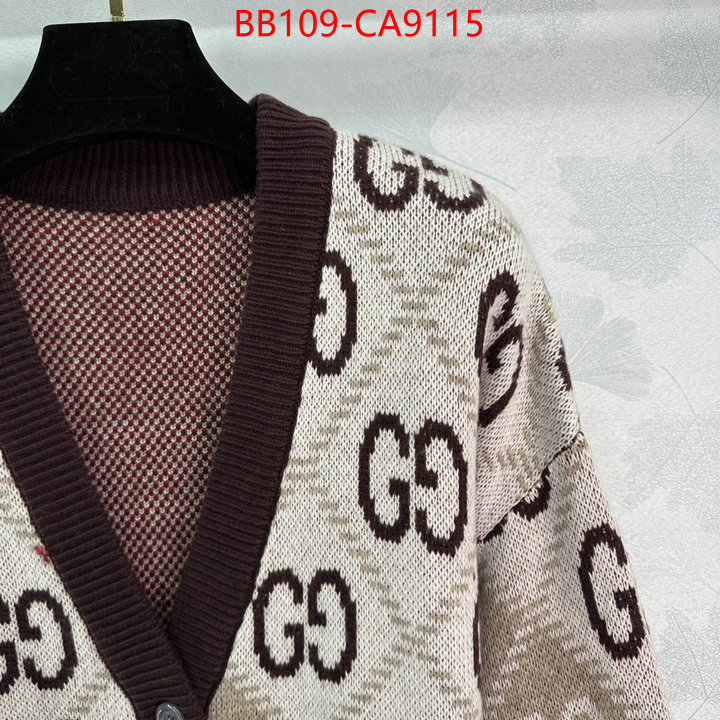 Clothing-Gucci best fake ID: CA9115 $: 109USD