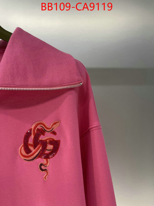 Clothing-Gucci top quality fake ID: CA9119 $: 109USD