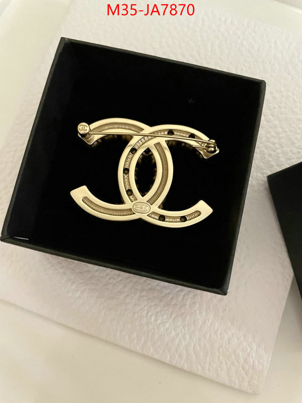 Jewelry-Chanel 1:1 clone ID: JA7870 $: 35USD