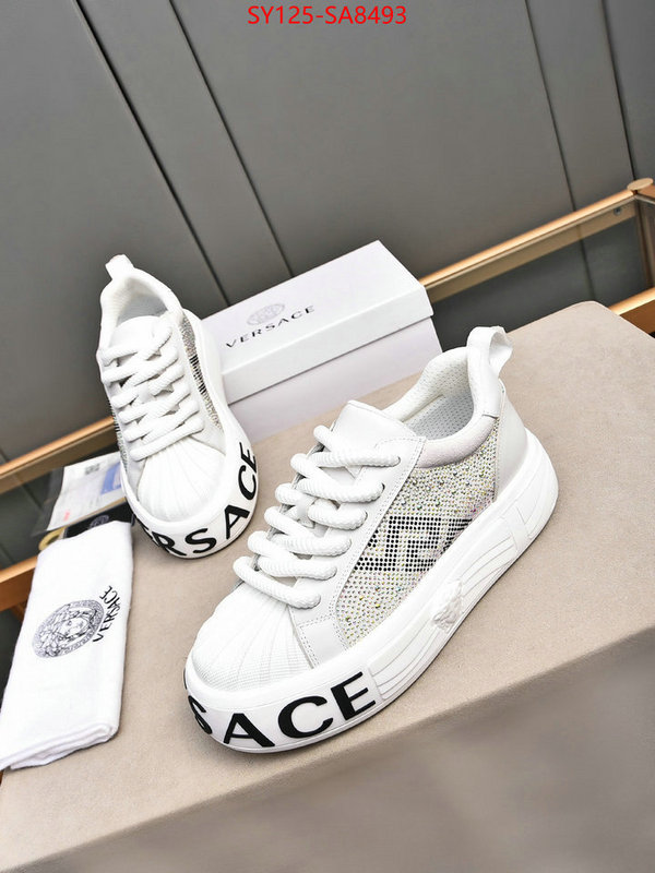 Men Shoes-Versace high quality 1:1 replica ID: SA8493 $: 125USD