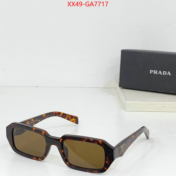 Glasses-Prada buy replica ID: GA7717 $: 49USD