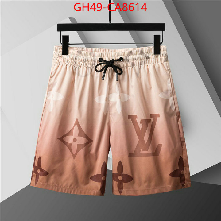 Beach Shorts-LV top fake designer ID: CA8614 $: 49USD