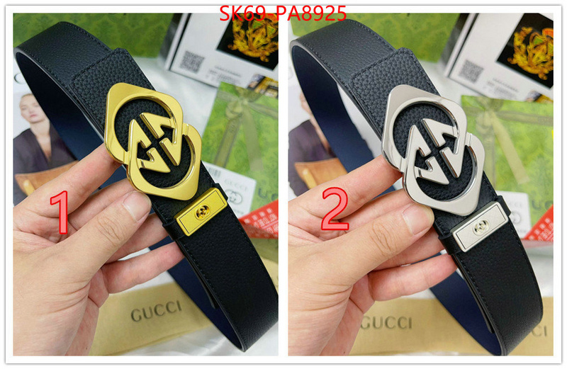 Belts-Gucci 2024 perfect replica designer ID: PA8925 $: 69USD