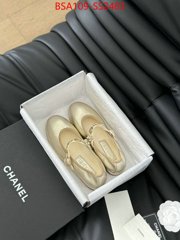 Women Shoes-Chanel customize best quality replica ID: SS2483 $: 109USD