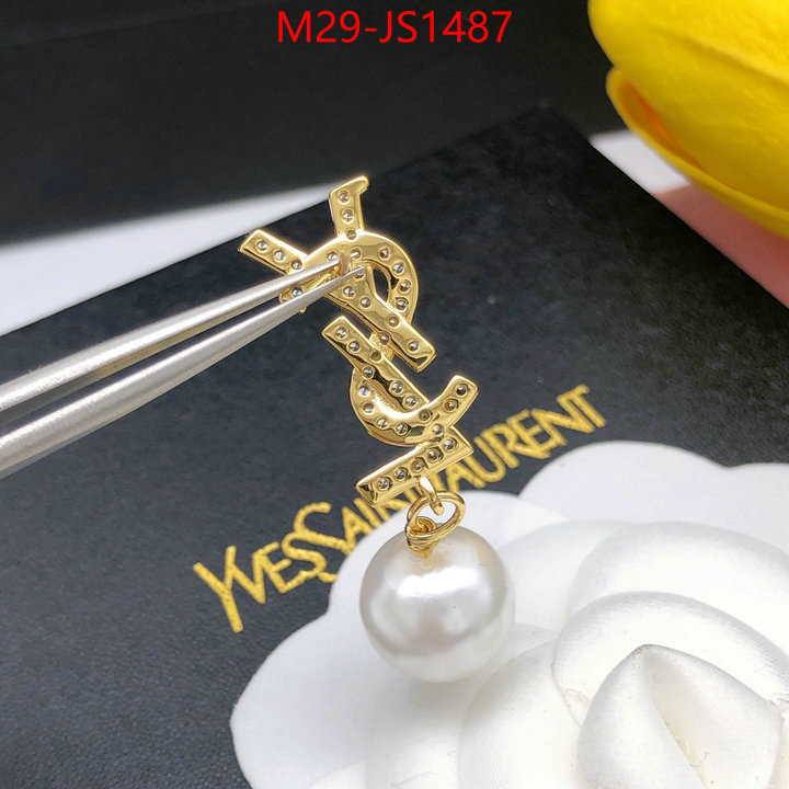 Jewelry-YSL best quality fake ID: JS1487 $: 29USD