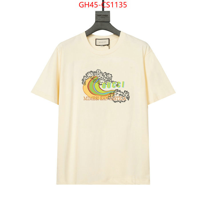 Clothing-Gucci buy cheap ID: CS1135 $: 45USD