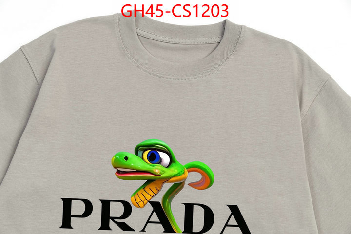 Clothing-Prada how to start selling replica ID: CS1203 $: 45USD