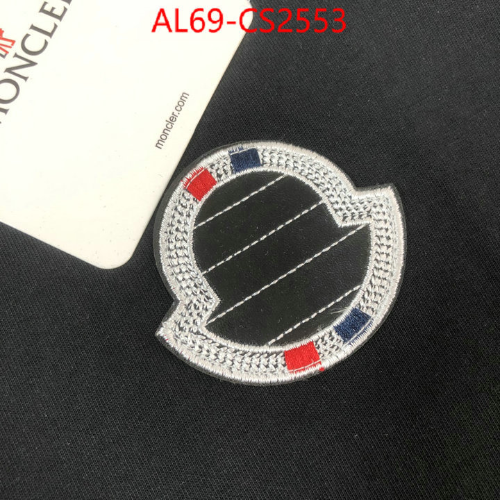 Clothing-Moncler best quality fake ID: CS2553 $: 69USD