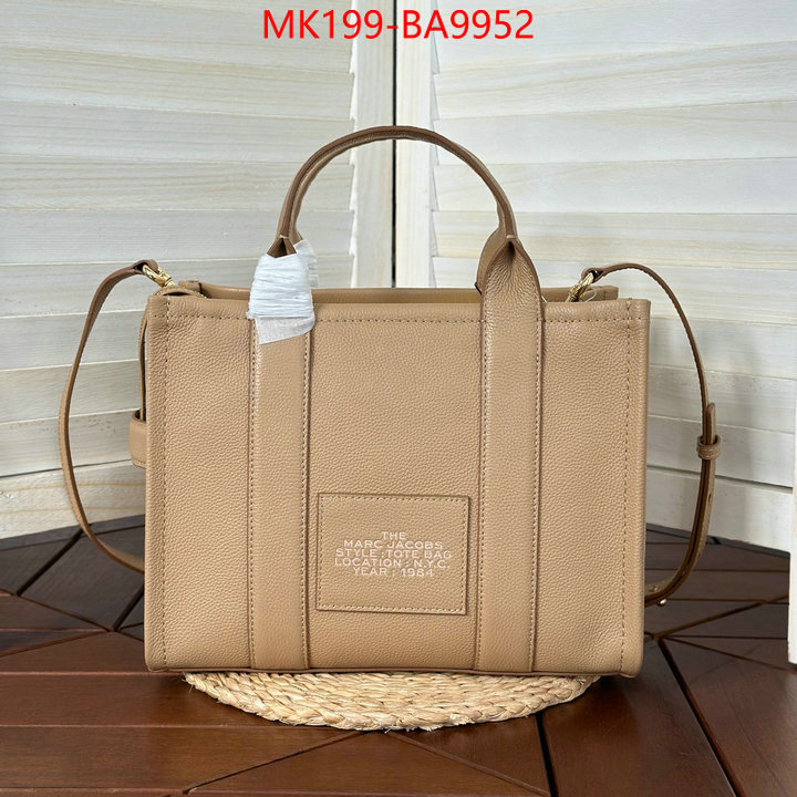 Marc Jacobs Bags(TOP)-Handbag- 1:1 ID: BA9952 $: 199USD,