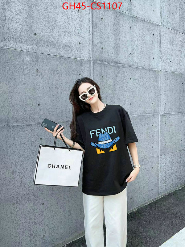 Clothing-Fendi how to start selling replica ID: CS1107 $: 45USD