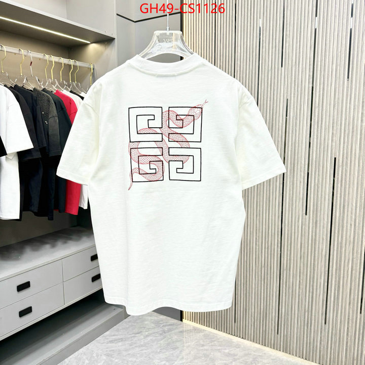 Clothing-Givenchy where can i find ID: CS1126 $: 49USD