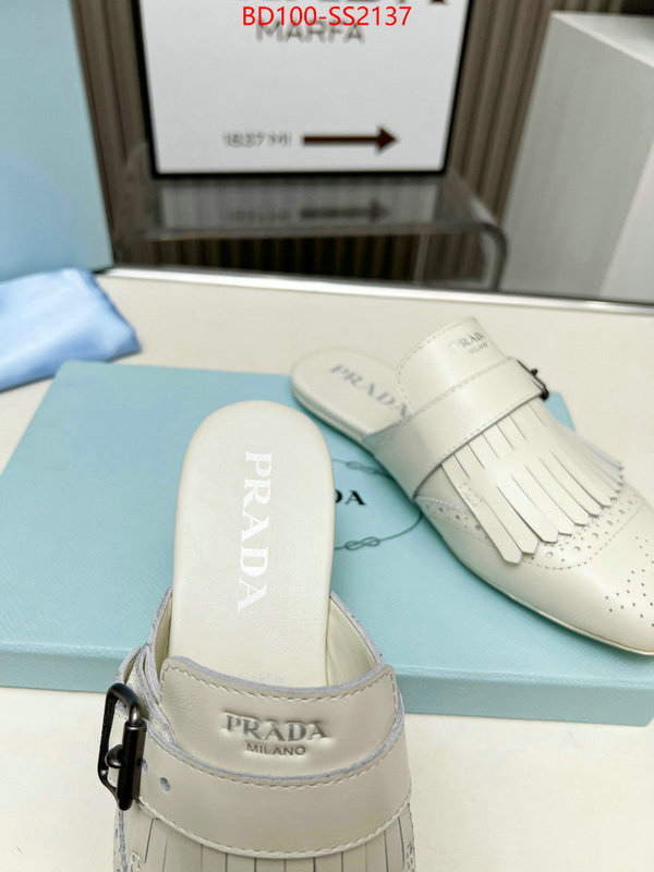 Women Shoes-Prada high quality aaaaa replica ID: SS2137 $: 100USD