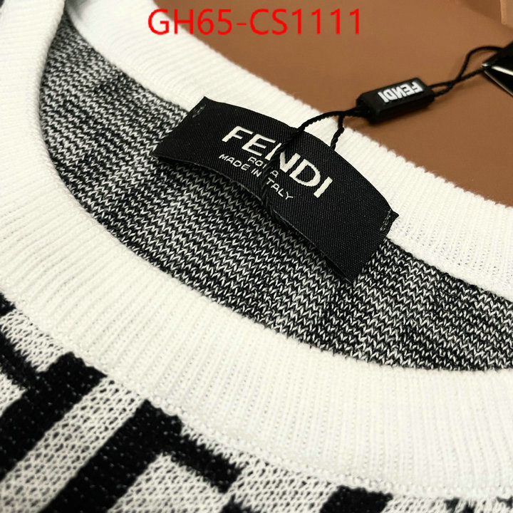 Clothing-Fendi replcia cheap ID: CS1111 $: 65USD